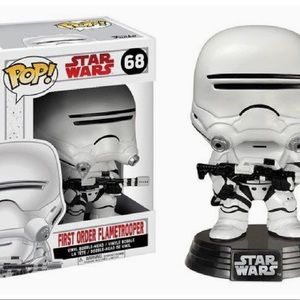 Funko pop Star Wars First Order Flametrooper Bobble Head Figure
